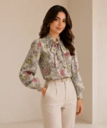 شومیز پاپیونی
