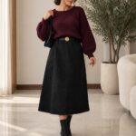 دامن فوتر زنانه مشکی